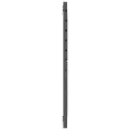 Tête de lit murale Gris 96x3x91,5 cm Bois massif de pin
