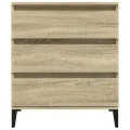 Buffet Chêne sonoma 60x35x70 cm Bois d'ingénierie