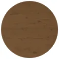 Table basse Marron miel Ø 55x45 cm Bois massif de pin