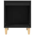 Tables de chevet 2 pcs Noir 40x35x50 cm