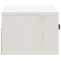 Table de chevet murale Blanc 40x29,5x22 cm