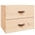 Table de chevet murale 50x36x40 cm