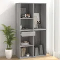 Armoire cosmétique Sonoma gris 80x40x75 cm Bois d'ingénierie