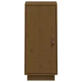 Buffet Marron miel 34x40x75 cm Bois massif de pin