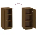 Buffet Marron miel 34x40x75 cm Bois massif de pin