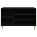 Armoire à chaussures Noir 102x36x60 cm Bois d'ingénierie