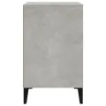Armoire à chaussures Gris béton 102x36x60 cm Bois d'ingénierie