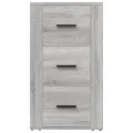 Buffet Sonoma gris 40x33x70 cm Bois d'ingénierie