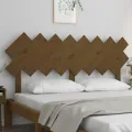Tête de lit Marron miel 159,5x3x80,5 cm Bois massif de pin