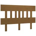 Tête de lit Marron miel 143,5x3x81 cm Bois massif de pin