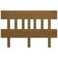Tête de lit Marron miel 143,5x3x81 cm Bois massif de pin