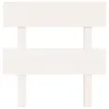 Tête de lit Blanc 93,5x3x81 cm Bois massif de pin