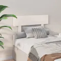 Tête de lit Blanc 93,5x3x81 cm Bois massif de pin