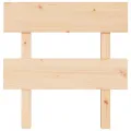 Tête de lit 78,5x3x81 cm Bois massif de pin