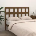 Tête de lit Marron miel 185,5x4x100 cm Bois massif de pin