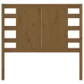 Tête de lit Marron miel 96x4x100 cm Bois massif de pin