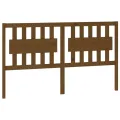 Tête de lit Marron miel 155,5x4x100 cm Bois massif de pin