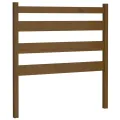 Tête de lit Marron miel 96x4x100 cm Bois massif de pin