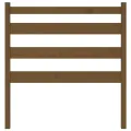 Tête de lit Marron miel 96x4x100 cm Bois massif de pin