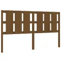 Tête de lit Marron miel 165,5x4x100 cm Bois massif de pin