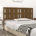 Tête de lit Marron miel 165,5x4x100 cm Bois massif de pin