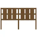 Tête de lit Marron miel 165,5x4x100 cm Bois massif de pin