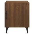 Table de chevet Chêne marron Bois d'ingénierie