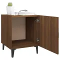 Table de chevet Chêne marron Bois d'ingénierie