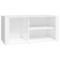 Armoire à chaussures Blanc 100x35x45 cm Bois d'ingénierie