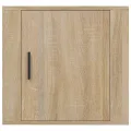 Tables de chevet murales 2 pcs Chêne sonoma 50x30x47 cm