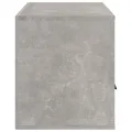 Meuble TV Gris béton 100x35x40 cm Bois d'ingénierie