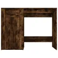 Bureau Chêne fumé 100x49x75 cm Bois d'ingénierie