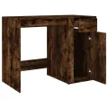 Bureau Chêne fumé 100x49x75 cm Bois d'ingénierie