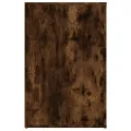 Bureau Chêne fumé 100x49x75 cm Bois d'ingénierie