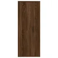 Meuble TV mural Chêne marron 40x34,5x100 cm