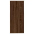 Meuble TV mural Chêne marron 40x34,5x80 cm