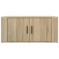 Table basse Chêne sonoma 80x50x36 cm Bois d'ingénierie
