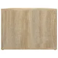 Table basse Chêne sonoma 80x50x36 cm Bois d'ingénierie