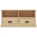 Meuble TV chêne sonoma 93x35,5x45 cm bois d'ingénierie
