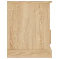 Meuble TV chêne sonoma 93x35,5x45 cm bois d'ingénierie