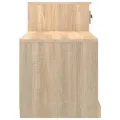 Armoire à chaussures chêne sonoma 100x42x60cm bois d'ingénierie