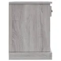 Table de chevet sonoma gris 43x36x50 cm