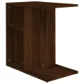 Table d'appoint Chêne marron 50x30x50 cm Bois d'ingénierie
