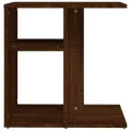 Table d'appoint Chêne marron 50x30x50 cm Bois d'ingénierie