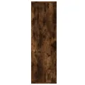 Armoire à livres Chêne fumé 98x30x98 cm