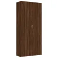Armoire à chaussures Chêne marron 80x35,5x180cm Bois ingénierie