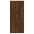Armoire à chaussures Chêne marron 80x35,5x180cm Bois ingénierie
