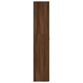 Armoire à chaussures Chêne marron 80x35,5x180cm Bois ingénierie