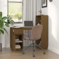 Bureau Marron miel 110x53x117 cm Bois massif de pin