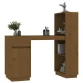 Bureau Marron miel 110x53x117 cm Bois massif de pin